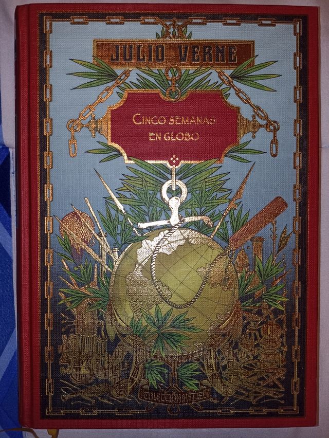 Libro Cinco semanas en globo