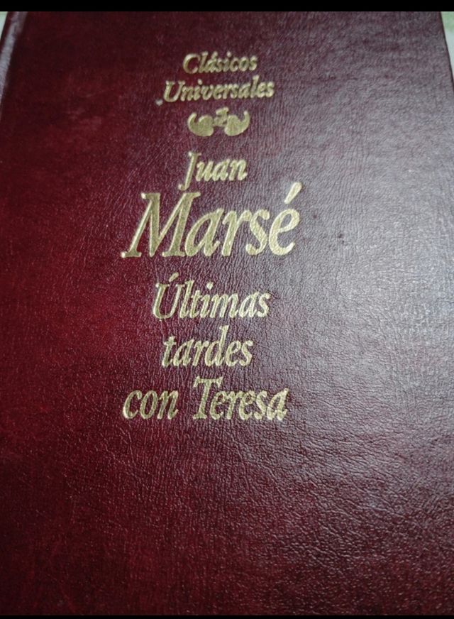 Ultimas tardes con Teresa, Joan Marse