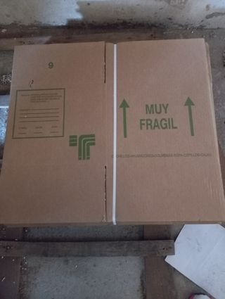 Lote 20 cajas Kraft nuevas 34x31x27 cm