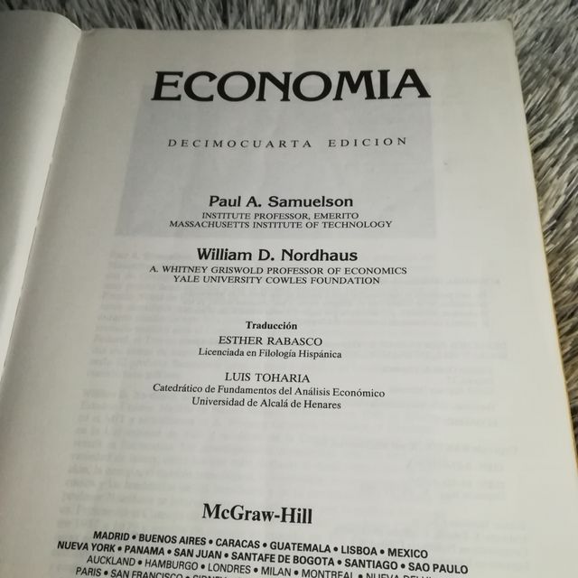 LIBRO ECONOMIA (14ª ED.)