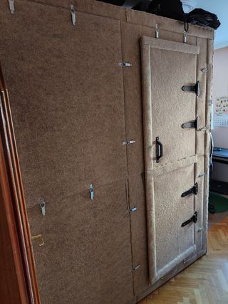 Cabina insonorizada artesanal