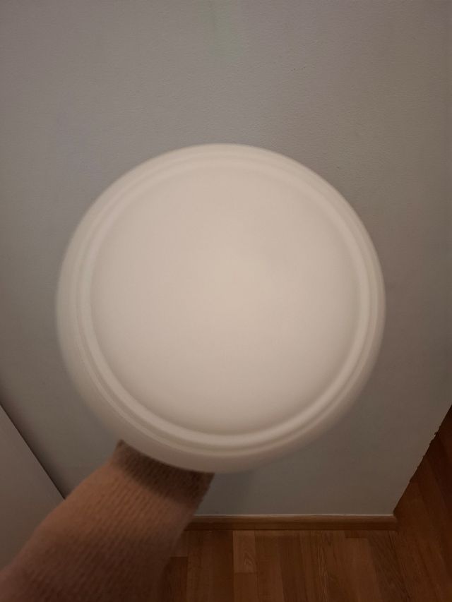 Lampada per interni lampada in vetro bianco