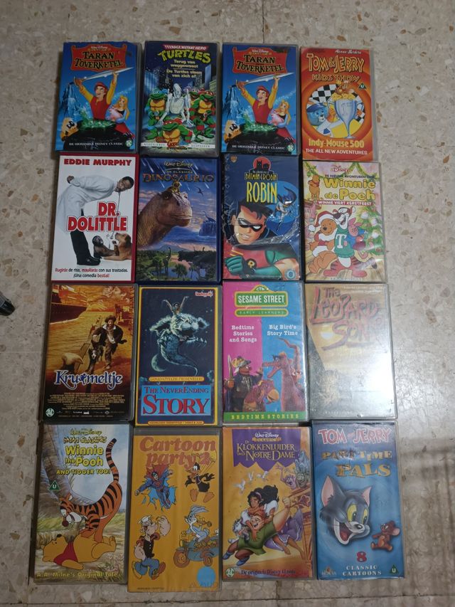 VHS vintage Disney 