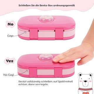 Contenitore per il pranzo per bambini con scompart