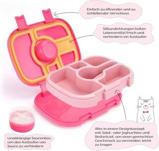 Contenitore per il pranzo per bambini con scompart