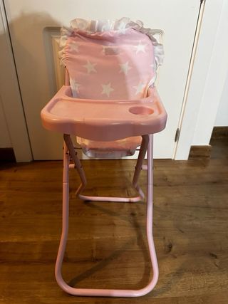 Trona bebe asi rosa
