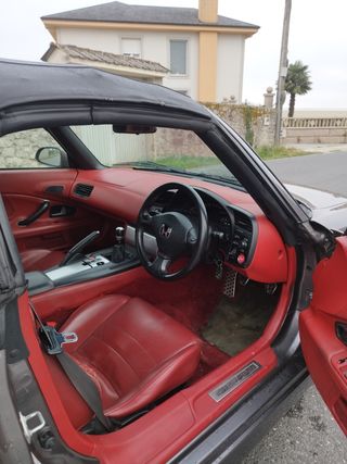 Interior completo rojo honda s2000