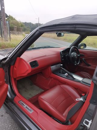 Interior completo rojo honda s2000