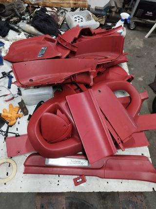 Interior completo rojo honda s2000