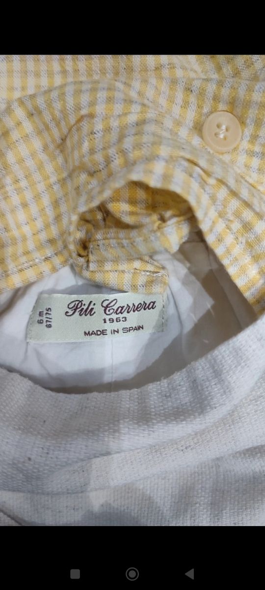 Conjunto bebé Pili Carrera