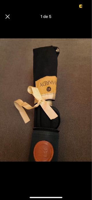 Caña de pescar con mosca