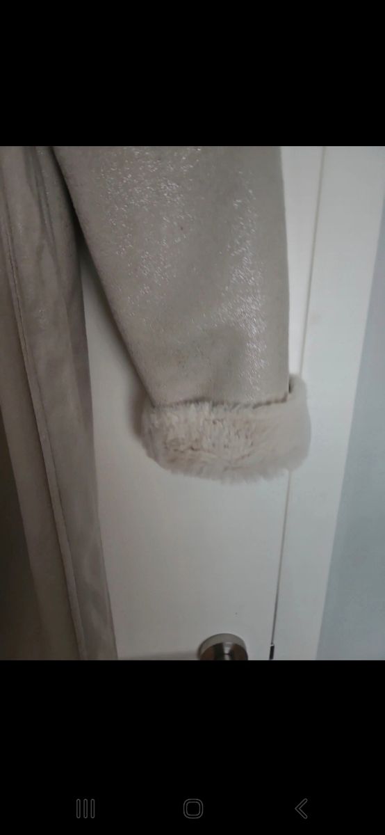 Abrigo one step con borreguillo