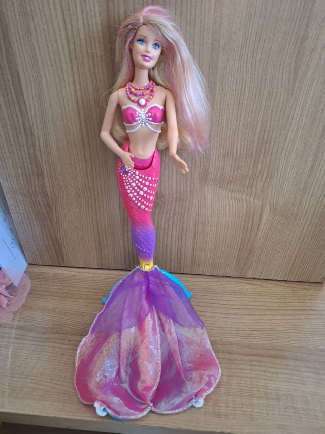 Barbie sirena princesa de las perlas 