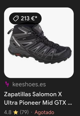 Botas Salomon talla 43