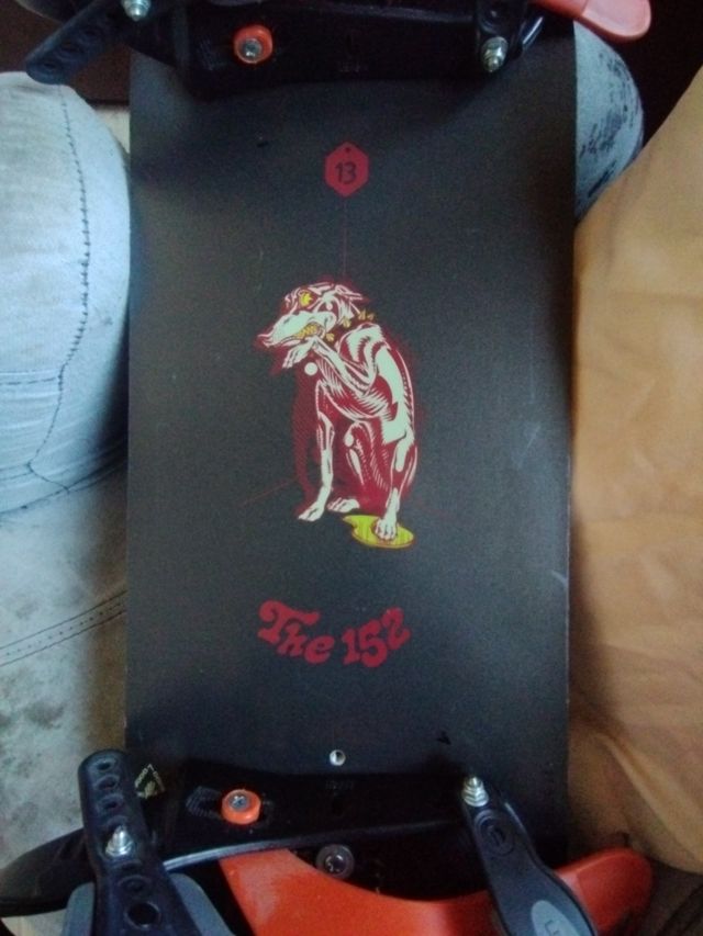 Tabla Snowboard 1995 Vintage Burton/Terge Haakonse