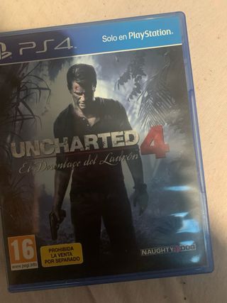 Juego ps4 uncharted 4