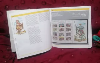 LIBRO OFICIAL CORREOS ESPAÑA Y ANDORRA 1998 EMISI