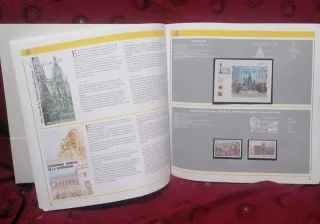 LIBRO OFICIAL CORREOS ESPAÑA Y ANDORRA 1998 EMISI