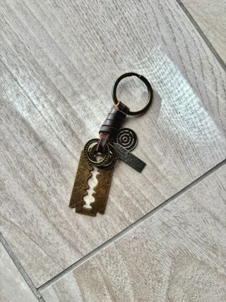 Portachiavi vintage barbershop