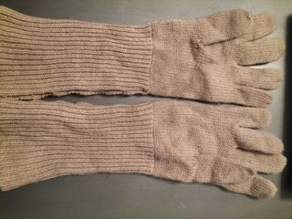 Guantes largos lana PRIVATA