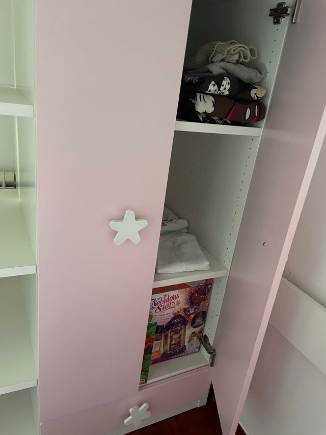 Cama ikea+armario+estanteria+pupitre+cajones