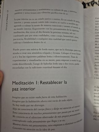 A la luz de la meditacion