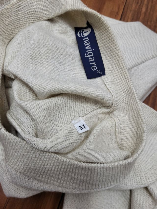 Navigare vintage lana merinos e cotone 