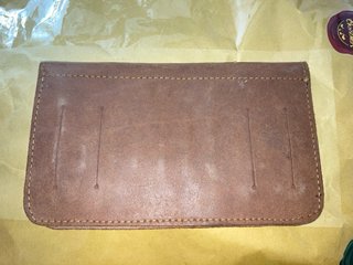 funda de balas cuero