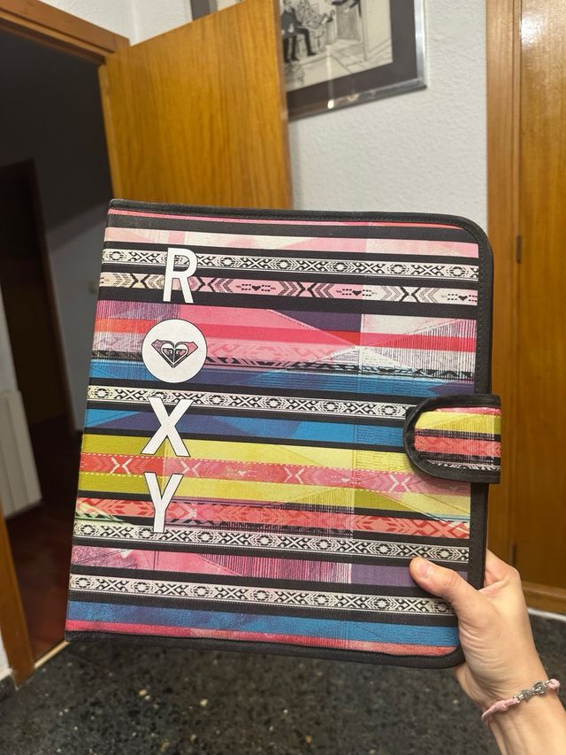 Archivador tela roxy