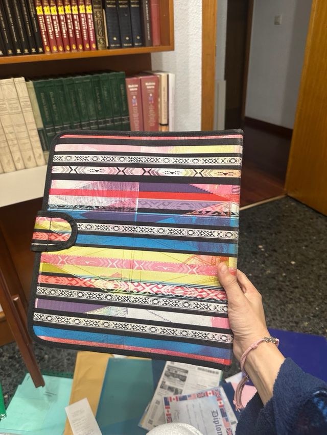 Archivador tela roxy