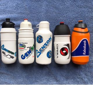 Lotto 5 borracce ciclismo assortite