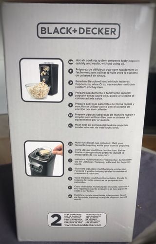 Maquina para hacer palomitas