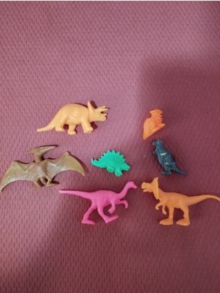 Lote Figuras Dinosaurios 80s