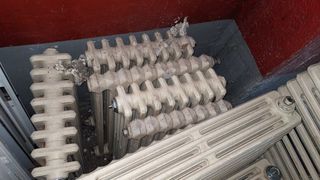 Radiadores de agua con purgadores