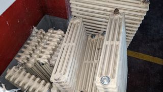 Radiadores de agua con purgadores