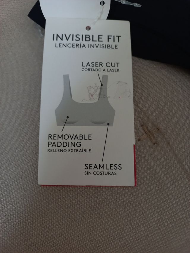 Sujetador sin costuras