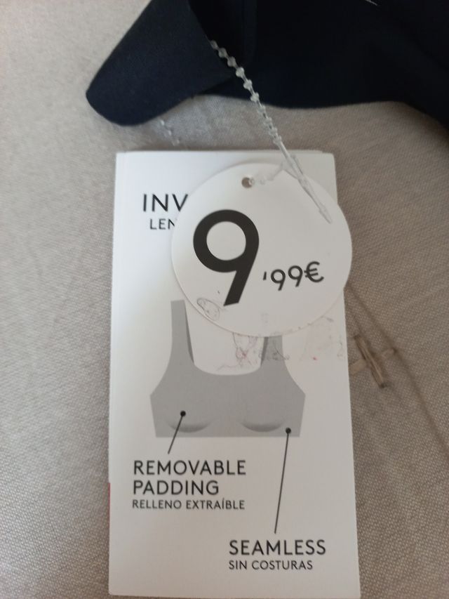 Sujetador sin costuras