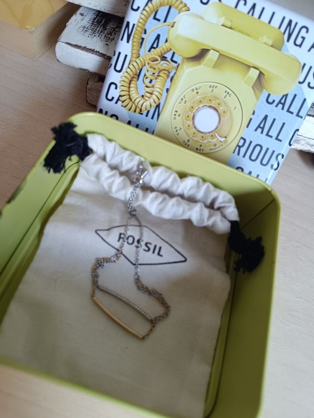 Pulsera Fossil mujer en caja regalo