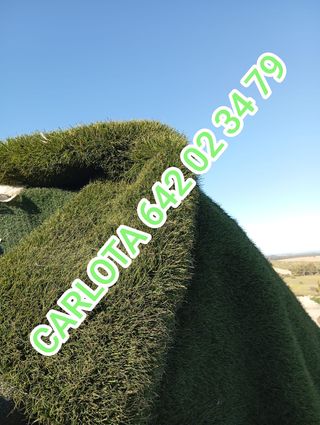 Césped artificial reciclado