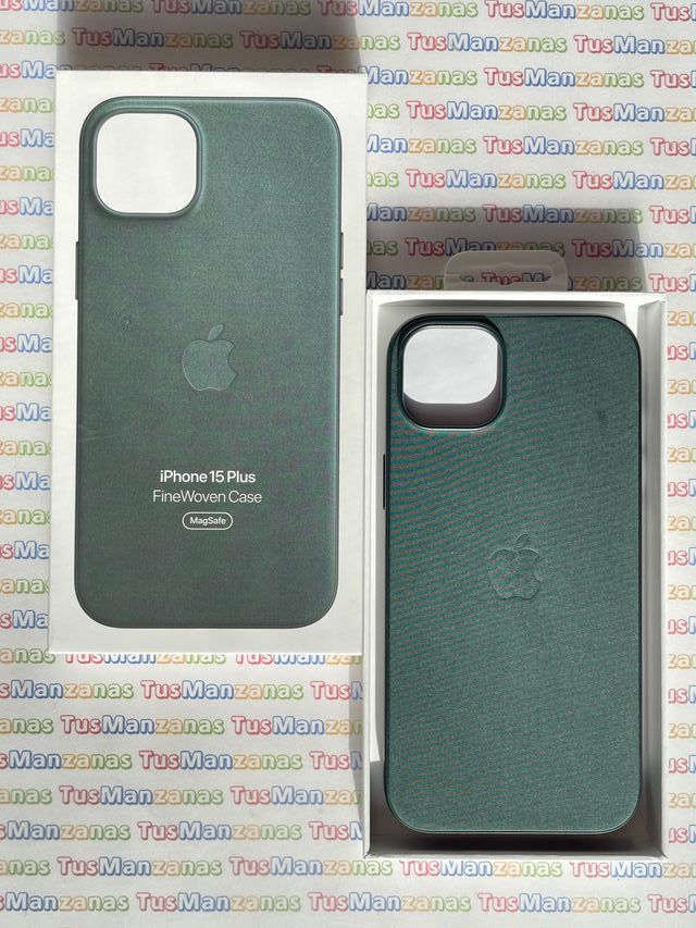 Funda iPhone 15 Plus FineWoven