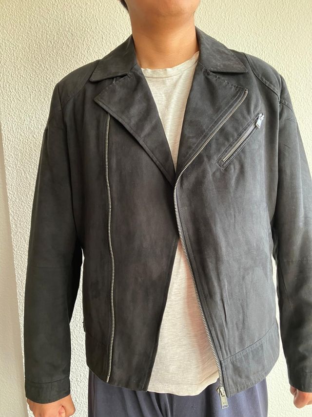 Cazadora negra MANGO "M"