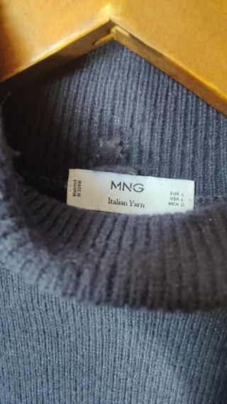 🇪🇸Jersey Cuello Alto Mango Men