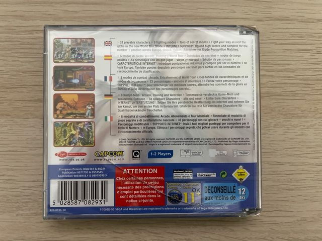 Street Fighter Alpha 3 Precintado
