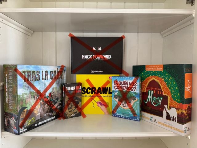 Juegos de mesa, se hacen packs y envíos