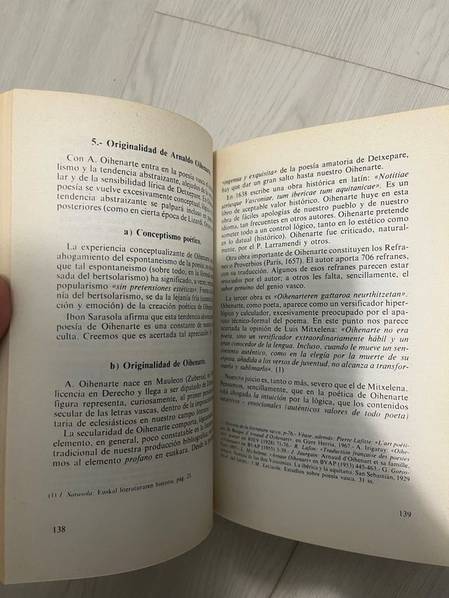 Historia de la literatura euskerika