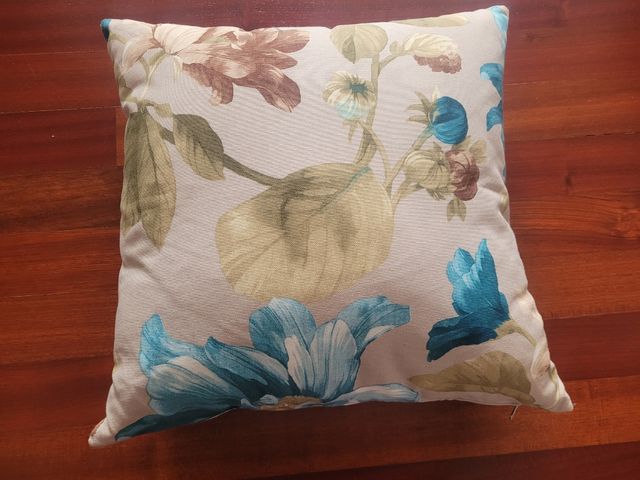 Cojin flores