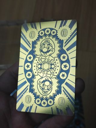 Baraja original Nintendo premium Mario trump jap