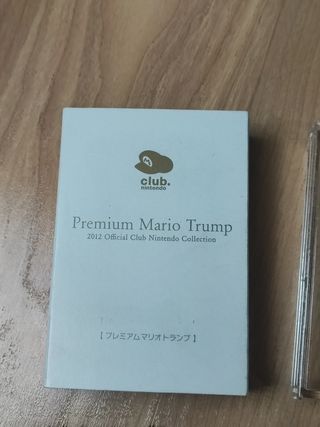 Baraja original Nintendo premium Mario trump jap