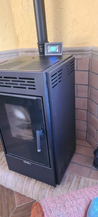 Cámaras laterales para estufa de pellet boreal 9 b