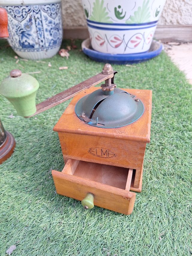 Lote molinillos antiguos